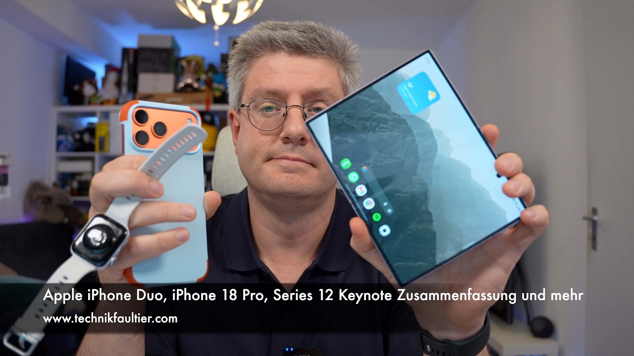 Apple iPhone Duo, iPhone 18 Pro, Series 12 Keynote Zusammenfassung und mehr