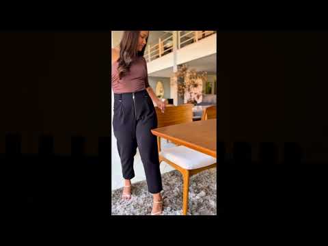 Video thumbnail of Conjunto Sala de Jantar Mesa Venus Tampo 220cm Laminado Barril e 8 Cadeiras Viena