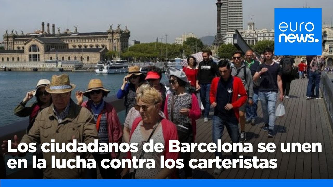 Los ciudadanos de Barcelona se unen en la lucha contra los carteristas