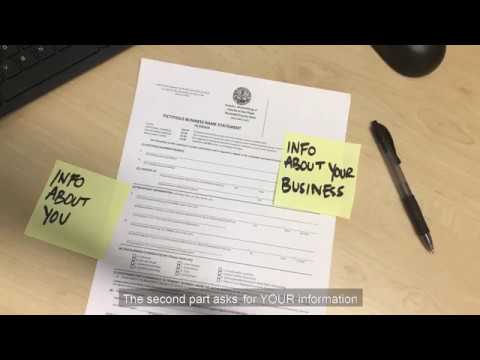 Registering my Fictitious Business Name | Gig Business