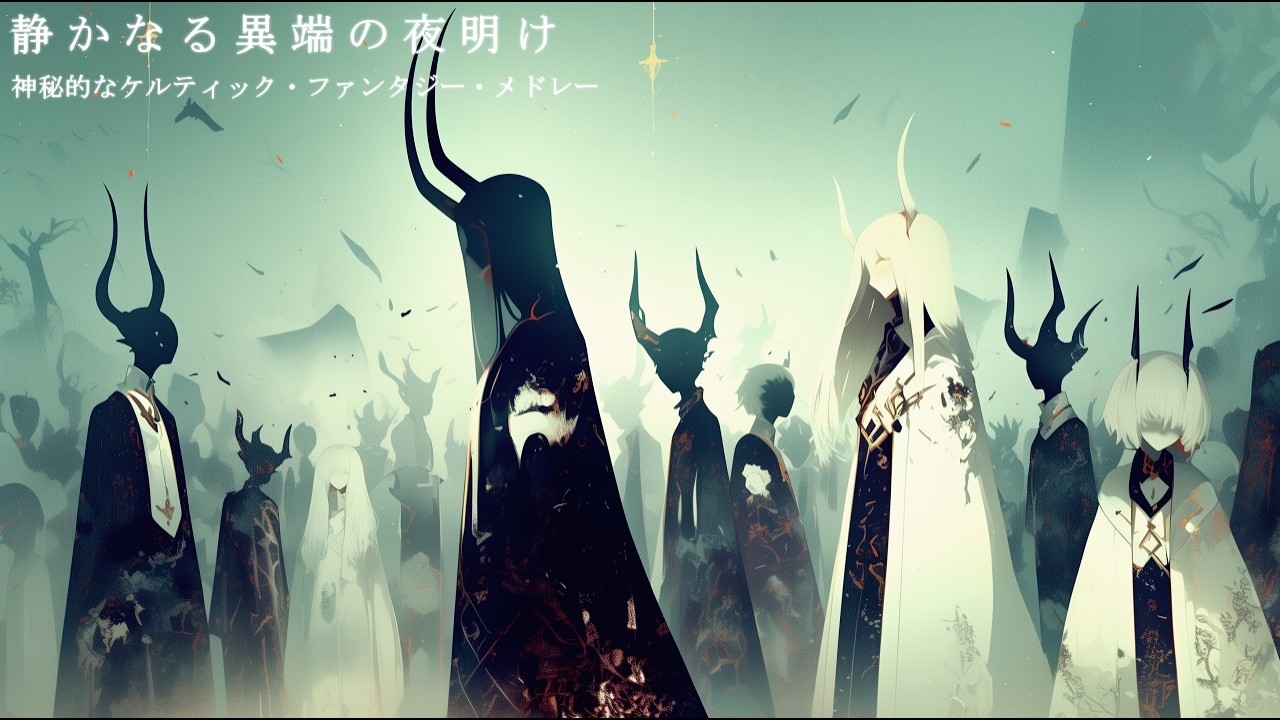 【ドイツ語歌唱】静かなる異端の夜明け - 神秘的なケルト音楽メドレー | 深い没入と集中のためのダークファンタジーBGM