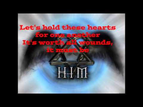 HIM-   Drawn And Quartered (lyrics)