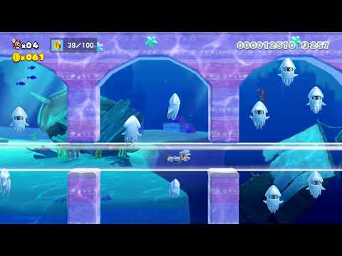 Super Mario Maker 2 - Story Mode Part 57: 100 Coins under the Sea