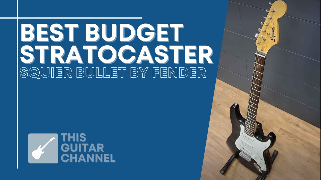 Best Budget Stratocaster // Squier Bullet by Fender