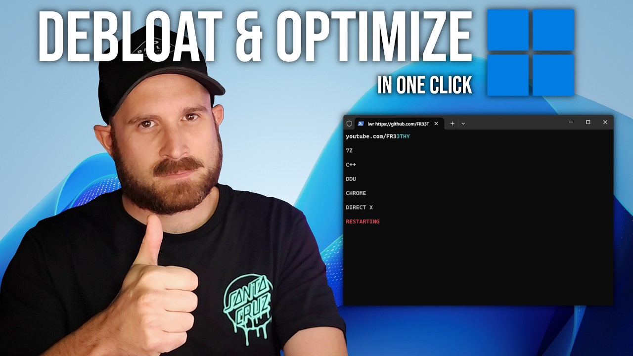WinSux - Windows & Graphics Optimization Debloat In One Click