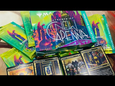 Streets of New Capenna Collector booster box opening Official Release Date 4/29/2022 #mtg #Capenna