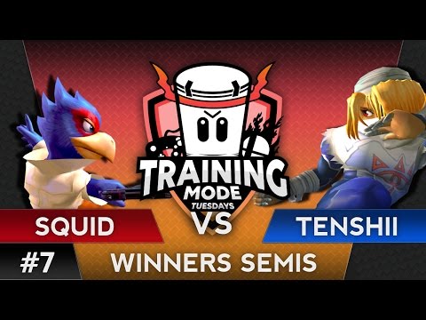 TMT 7 - Squid (Falco) vs. Tenshii (Sheik) - SSBM Winners Semis - Smash Melee