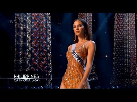 MISS PHILIPPINES CATRIONA GRAY MISS UNIVERSE 2018 PRELIMINARY FULL PERFORMANCE