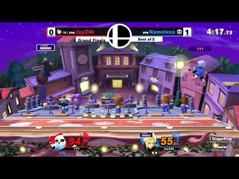 Smashdown Saturdays #4 Grand Finals - Jay24k (Cloud) vs Nameless (Mii Gunner) - SSBU
