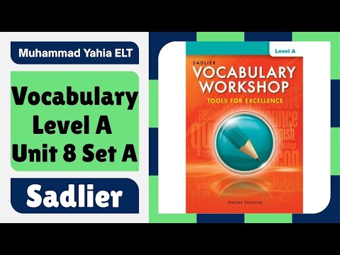 Vocabulary Workshop Level A Unit 8