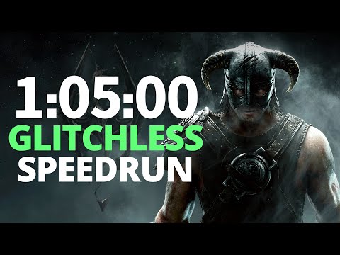 [WR] Skyrim - Glitchless Main Quest Speedrun in 1:05:00