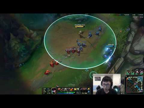 League Of Legends S7 — Doublelift as Caitlyn Lulu vs Lucian Brand Bot  Ranked Gameplay