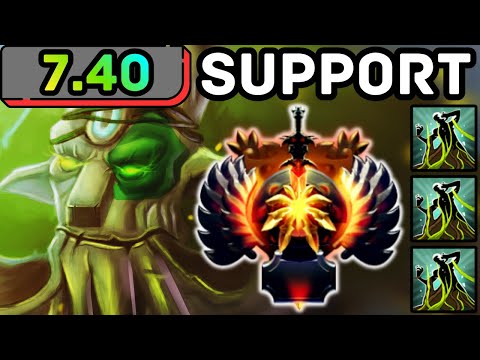 🔥 NEW PATCH 7.40 !!! REWORK TREANT PROTECTOR HARD SUPPORT | DOTA 2 GAMEPLAY 🔥