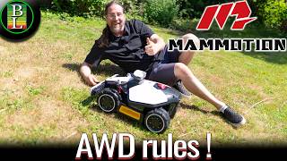 Mammotion LUBA Mini 2 - the affordable AWD GPS lawn mower robot - No Wires, No RTK installation