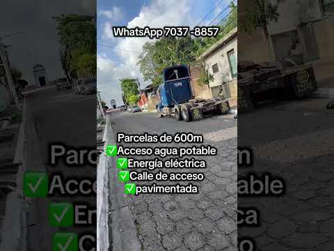 Parcelas en Tierra colorada de 600 m². Puedes contactarnos al 70 37 8857 #bienesraices #casa