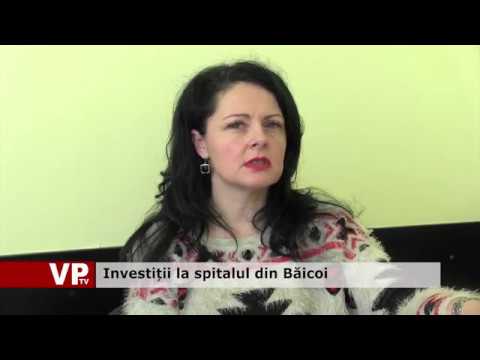 Investiții la spitalul din Băicoi