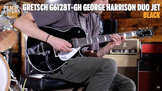 Video thumbnail for No Talking...Just Tones | Gretsch G6128T-GH George Harrison Signature Duo Jet | Black by Peach Guitars