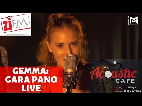 Gemma Griffiths - Gara Pano Live on The Zi Acoustic Cafe | ZiFM Stereo