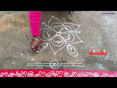 Latest Design Muggulu|New Design Rangoli|Muggulu Designs|Design Rangoli|Muggulu|Vasantha Muggulu