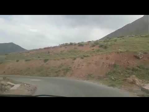 Driving to Maziar Fort through Rahat Abad