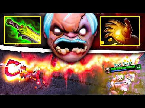 Crazy Midlane Pudge Hand of Midas First Item 🔥 Turn into Dagon + Ethereal blade One Shot Deleted 🔥🔥🔥