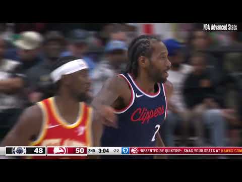Kawhi Leonard 25 pts 6 reb 5 stl vs Atlanta Hawks | 2025-03-14