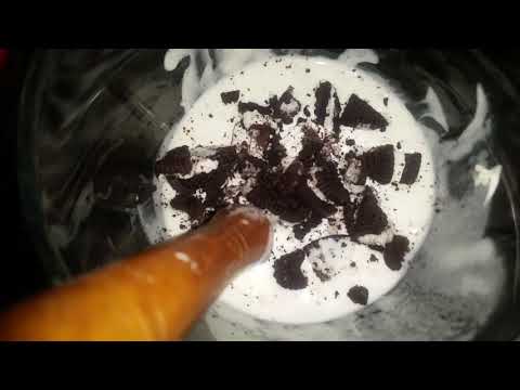 Oreo ice cream smoothie...