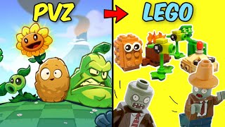 Recreating Plants VS Zombies Out Of LEGO...