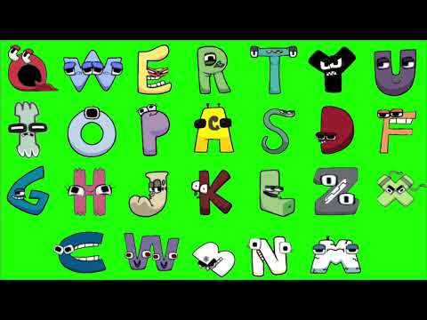 Alphabet lore keyboard sound effects (Q-M)