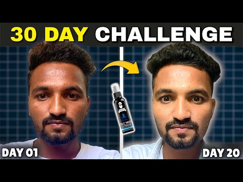 30 Days: Mustache Ocean Face Wash Challenge! (Honest Review)|