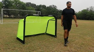 Best Portable Soccer Goal | Forza Pod Aluminum Folding Soccer Goal