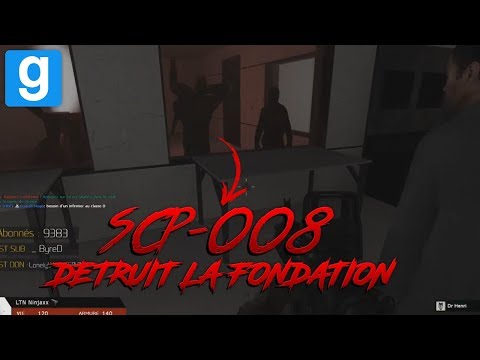 SCP RP // SCP-008 DÉTRUIT LA FONDATION !! - Garry's Mod