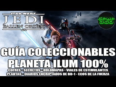 Star Wars Jedi: Fallen Order | Guía coleccionables planeta Ilum 100% (Cofres, Secretos, Ecos...)