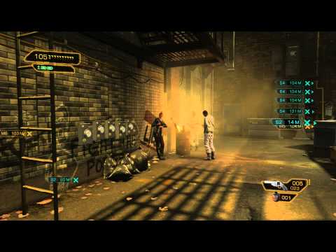 Deus Ex: Human Revolution DC - Lesser Evils:  Brian Tindall Meeting & Bee K, Pee G KO Sequence