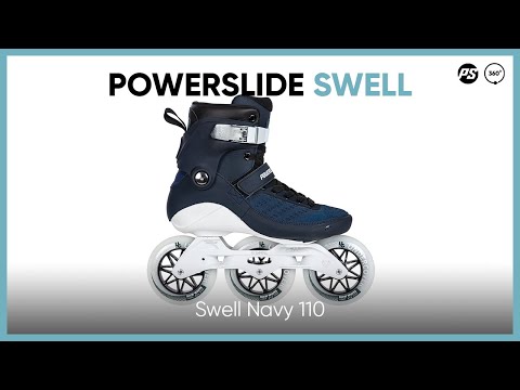 Powerslide Swell Navy 110 - Fitness Inline Skates Product Video