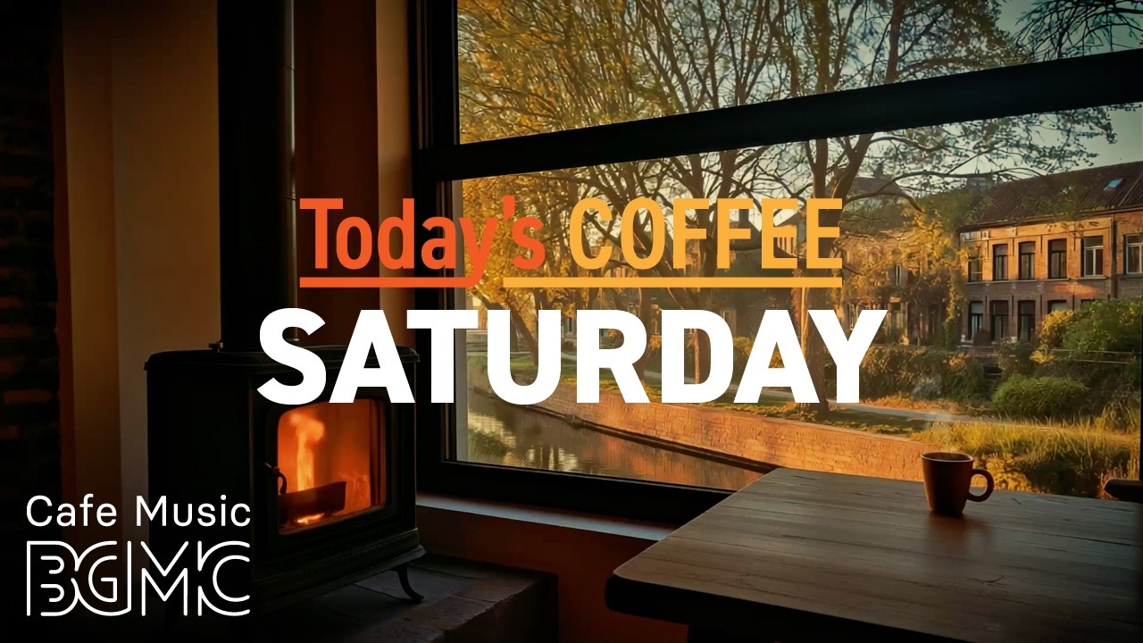 Cafe Music LIVE | Today's COFFEE SATURDAY: Autumn Canal View Jazz for a Coffee Break