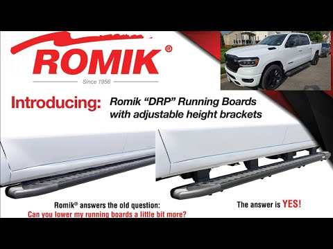 How to Install Romik RAL-T Black and Silver Truck Running Boards on 2022 Toyota Tundra