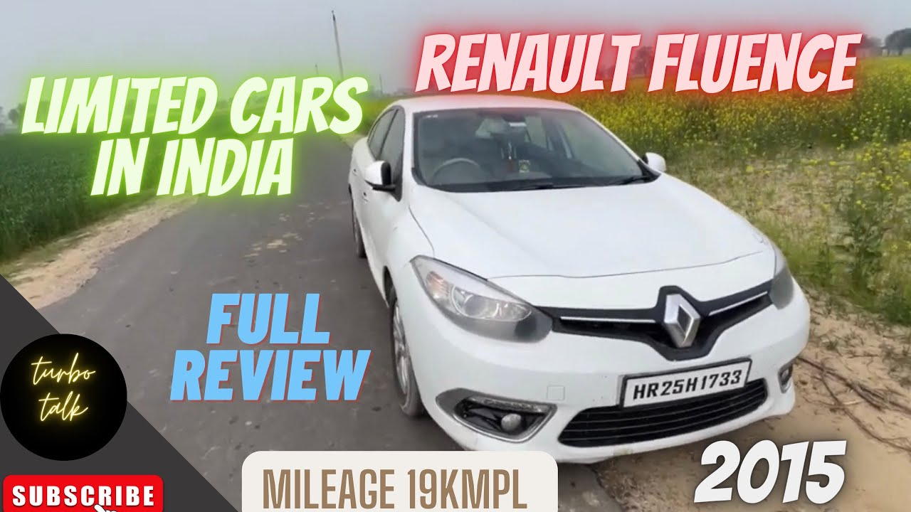 Only 1000 cars in india 😱 || Renault Fluence 🔥 2015 Full review