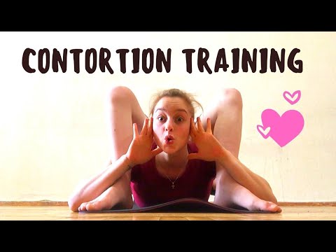 Training for Stretching and Acrobatics Stretches flexibility skills   ballet   dance   contortion