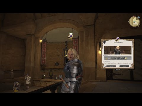 FFXIV Gladiator Class Quest: On Holy Ground