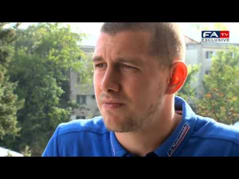 Frankie Fielding Interview - England U21 v Romania U21 11/10/10