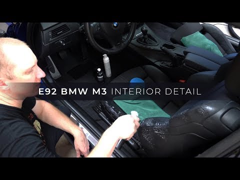 I Actually Cleaned an Interior!  Full E92 M3 Interior Detail