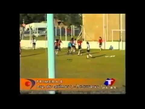 Argentino de Quilmes 2 - Defensores de Belgrano 1 (Primera B Clausura 1997)