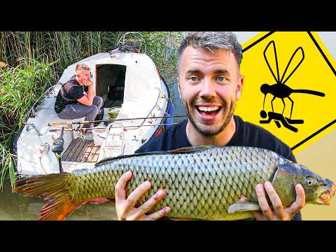 Kint aludtam egy HORGÁSZ CSÓNAKBAN az éjszaka!