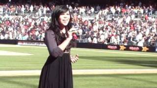 National Anthem & God Bless America - Mishavonna - PETCO Park - San Diego Padres
