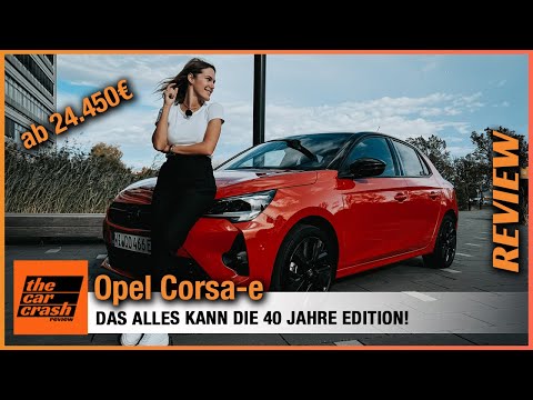 Opel Corsa-e im Test (2022) Das alles kann die elektrische 40 Jahre Edition! Fahrbericht | Review