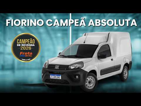 FIAT Fiorino segue como campeã absoluta no Prêmio Campeã de Revenda