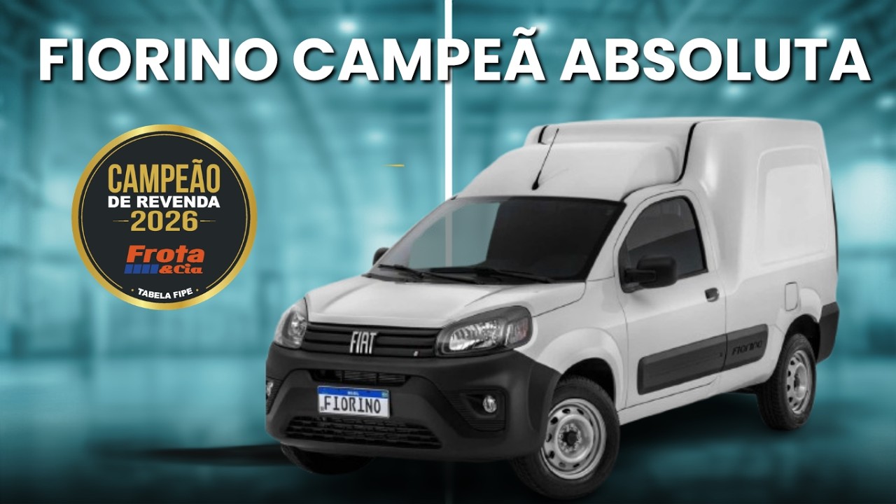 FIAT Fiorino segue como campeã absoluta no Prêmio Campeã de Revenda