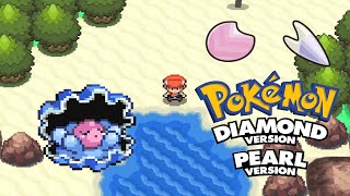 How to get Clamperl and DeepSeaTooth & DeepSeaScale in Pokemon Diamond & Pearl