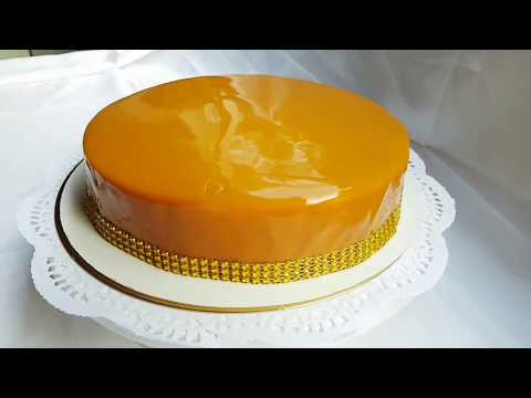 Glaçage miroir au Caramel